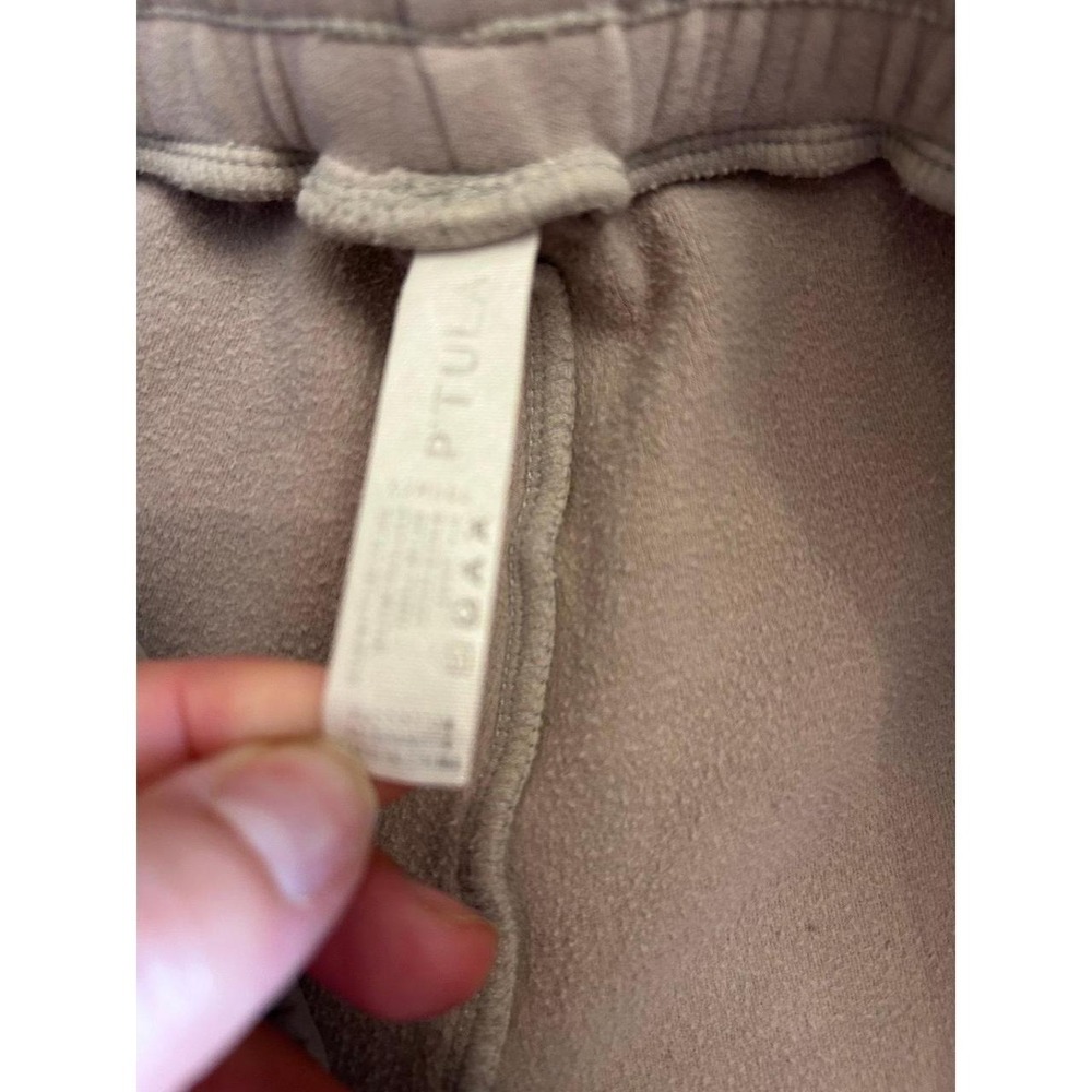 Ptula Comfort Fleece Joggers Mushroom Taupe Size XS - Picture 7 of 8